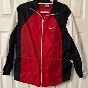 nike windbreaker zip up jacket